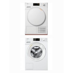 Miele WSD023 WCS + Miele TSC223 WP Σετ Πλυντήριο & Στεγνωτήριο Ρούχων